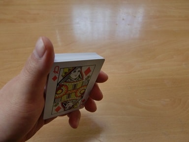 選んだカードを当てるマジックの種明かし1