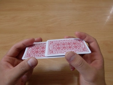 4枚のカードから当てるトランプマジック2